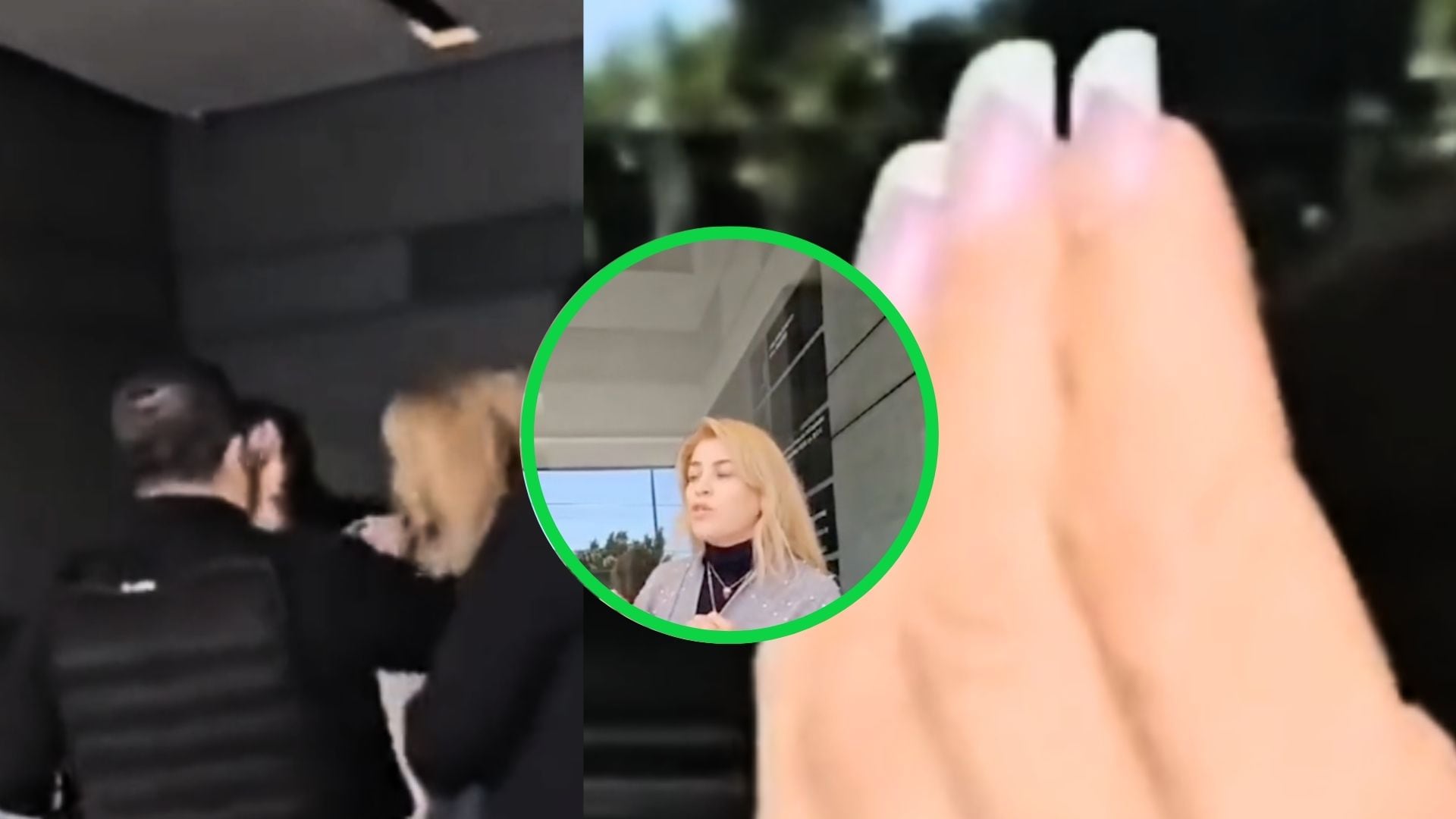 La mujer fingió estar molesta con los resultados y se negó a pagar.