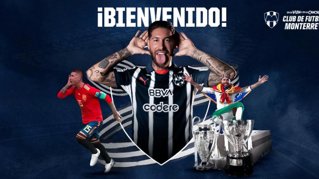 Sergio Ramos es el fichaje bomba de Rayados para el Clausura 2025.