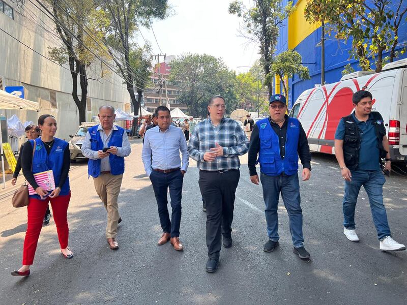 Elementos de Blindar BJ360° y SSC implementan operativo de seguridad en Estadio Ciudad de los Deportes
