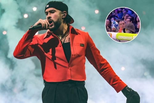 Bad Bunny acude a función de Lucha Libre del CMLL previo a sus conciertos