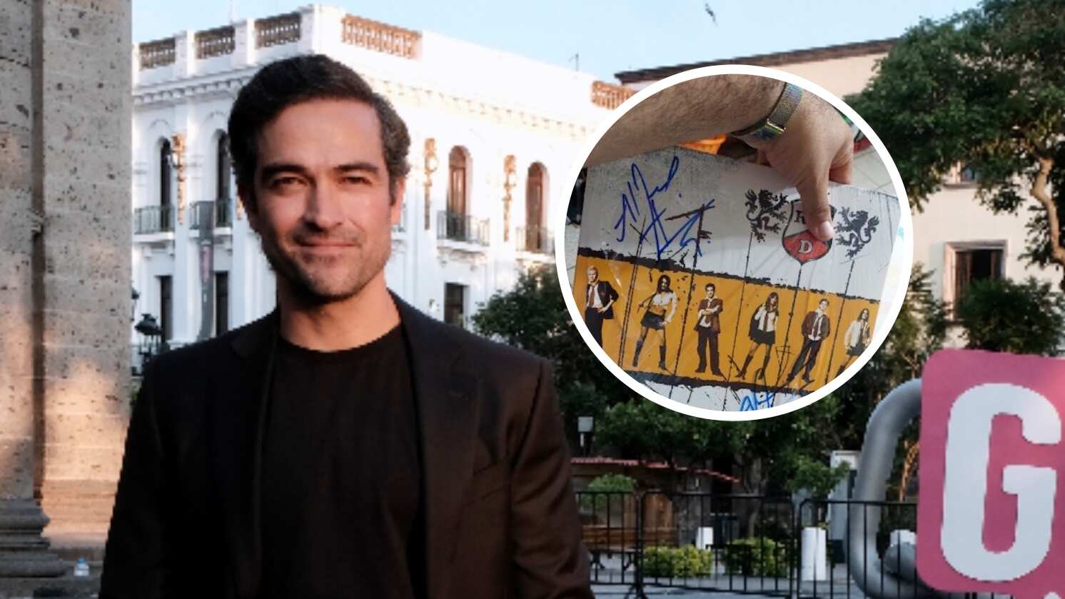 El actor fue el conductor de los premios Ariel en Guadalajara.