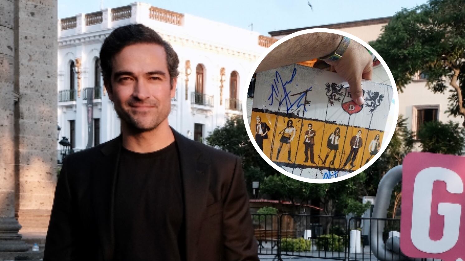 El actor fue el conductor de los premios Ariel en Guadalajara.