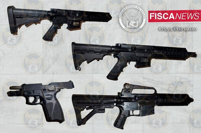 Fueron encontradas al grupo delincuencial.
