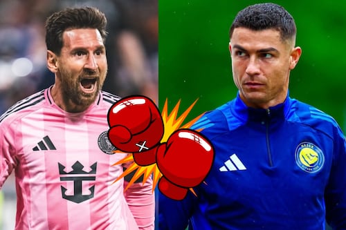 Messi vs. Cristiano: la histórica rivalidad llega al ring de La Velada de Ibai