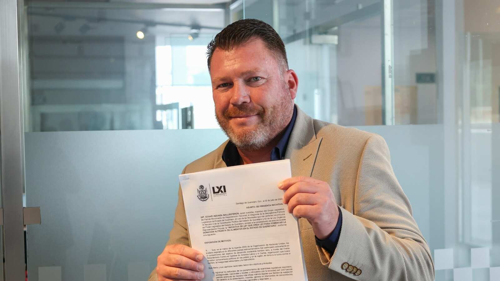 Diputado Edgar Inzunza Ballesteros.