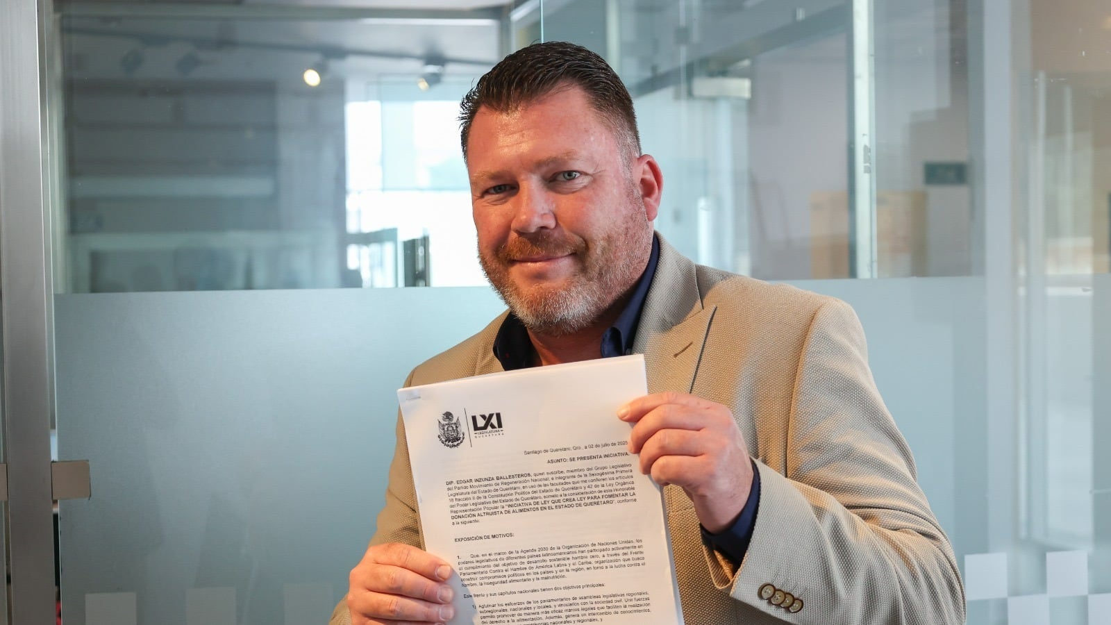 Diputado Edgar Inzunza Ballesteros.