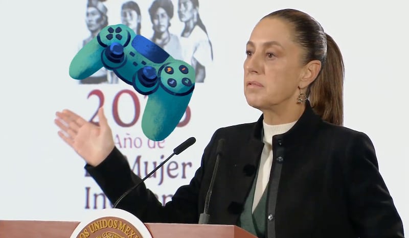 México frena impuesto a videojuegos en 2026: Sheinbaum explica las razones legales