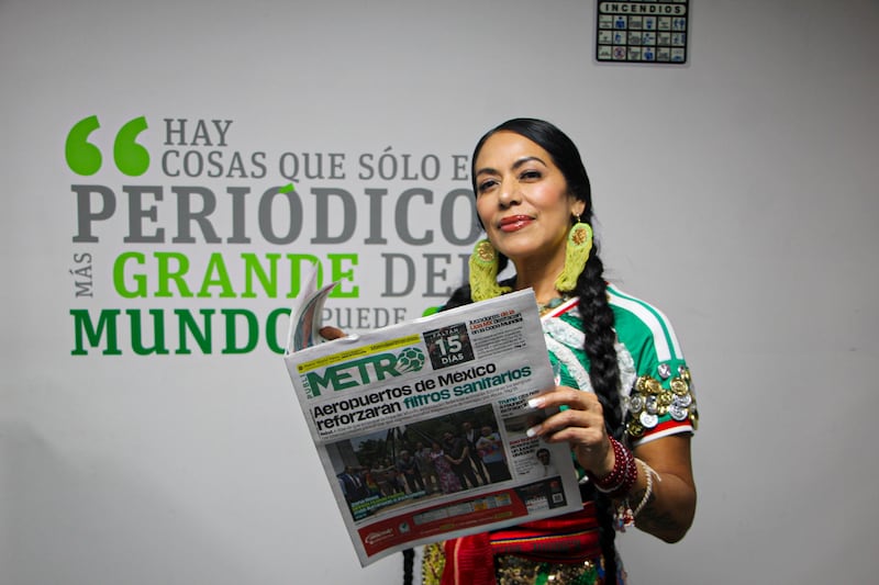 Lila Downs, editora invitada de Publimetro México previo a cantar en la inauguración del Mundial 2026
