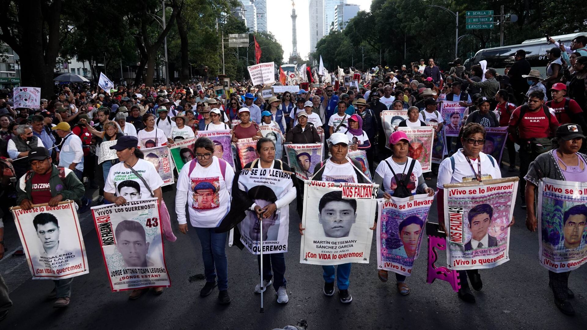 A 9 años de la desaparición de normalistas de Ayotzinapa, continúa reclamo de justicia