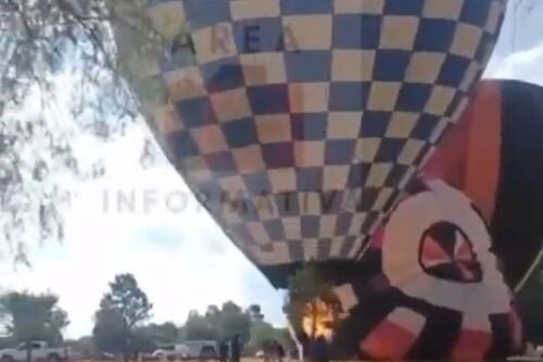 Video: Accidente en festival de globos en Zacatecas deja un muerto