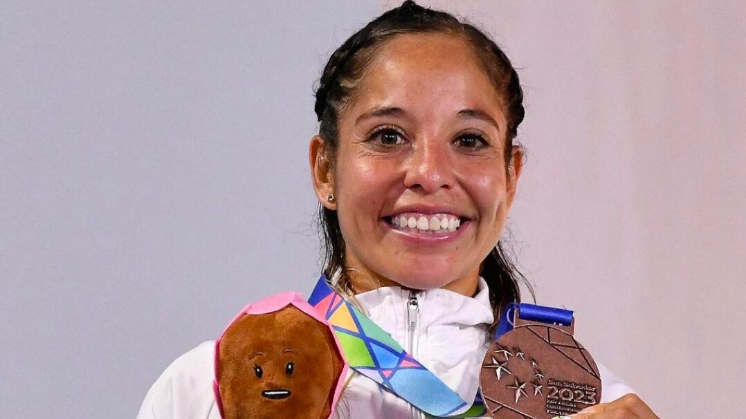 Citlali Moscote ganó el bronce en San Salvador 2023.
