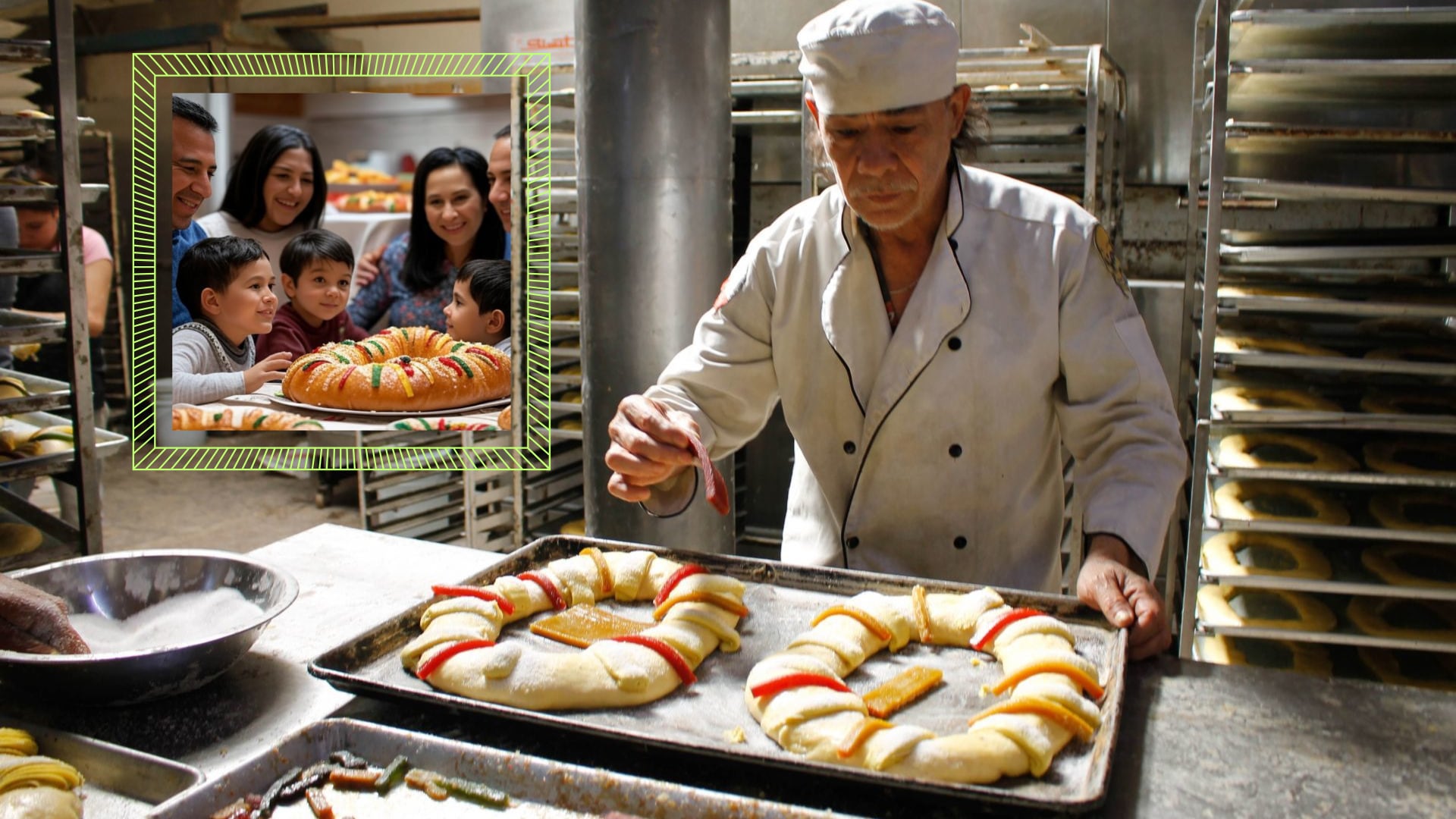 Una rosca de reyes gourmet, individual, cuesta 160 pesos. Los mexicanos gastarán hasta ocho días de trabajo para la celebración de este 6 de enero.