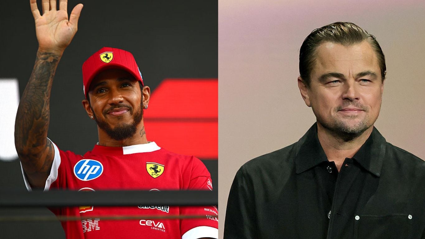 Lewis Hamilton y Leonardo DiCaprio