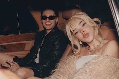 Kenia Os confiesa cómo inició su noviazgo con Peso Pluma: “Es una historia larga”