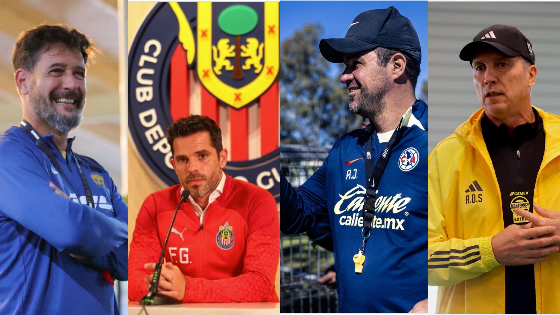 Técnicos en el Clausura 2024