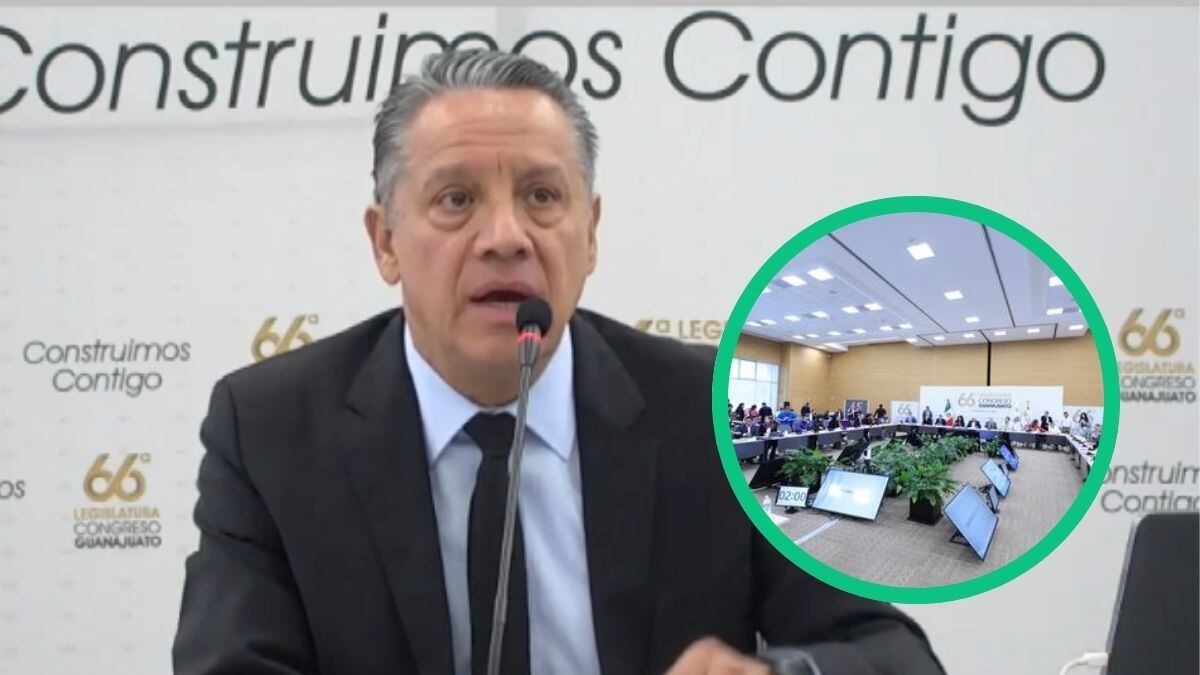 El fiscal general de Guanajuato, Gerardo Vázquez Alatriste, durante su comparecencia en el Congreso local, donde enfrentó cuestionamientos por la crisis de violencia e impunidad en el estado.