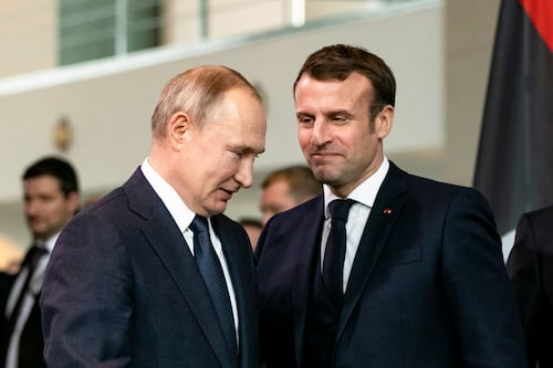 Rusia descarta a Francia como posible mediador pese a la disposición de Macron con Putin