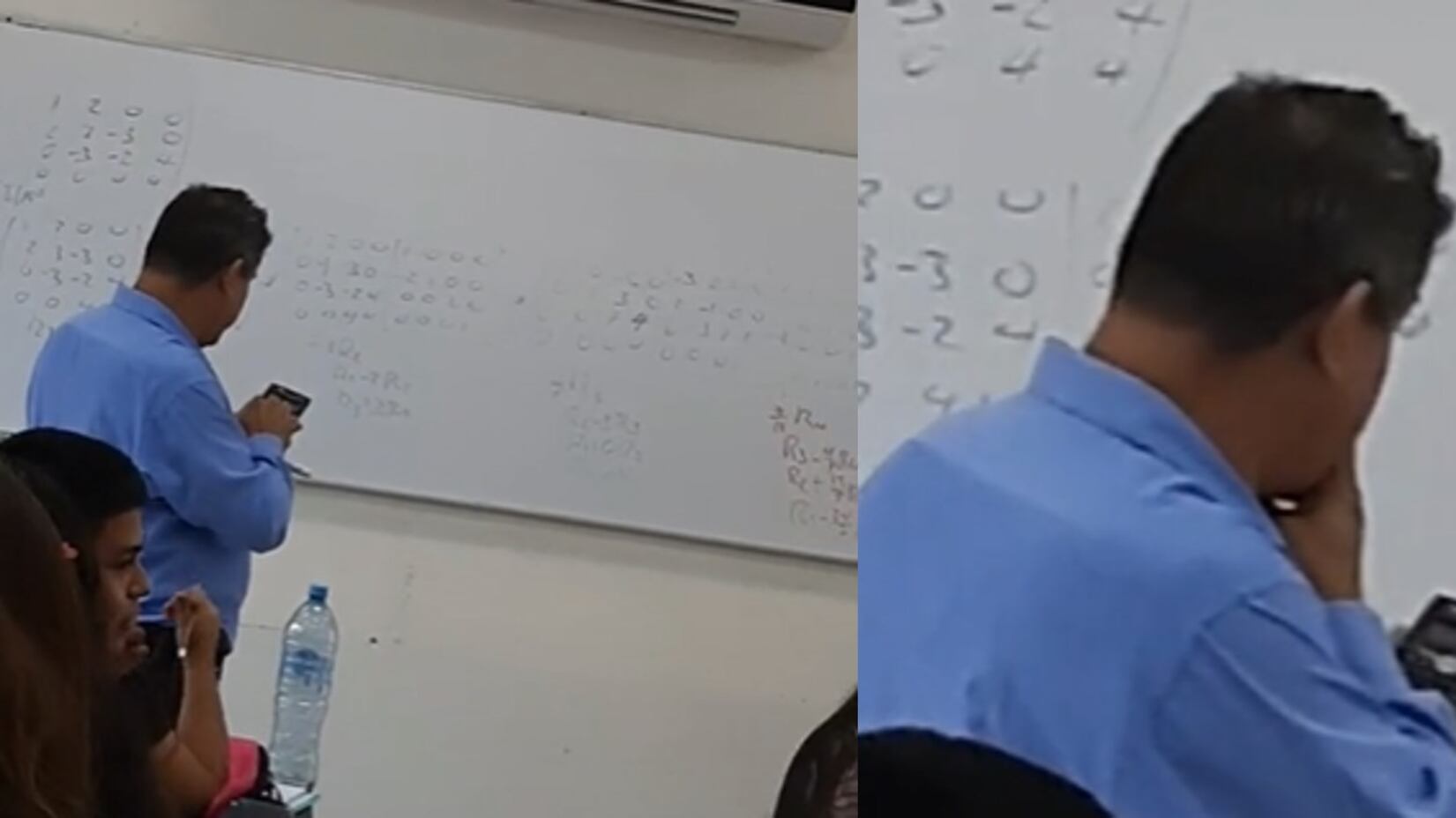 Un estudiante asegura que es uno de los mejores profesores de cálculo