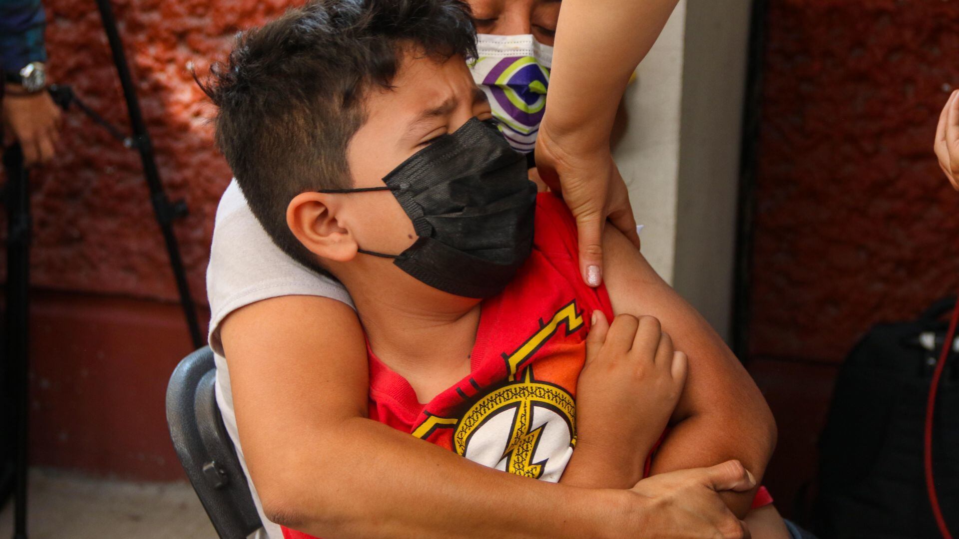 Vacunación contra Covid-19 a niños en CDMX. Foto: Cuartoscuro