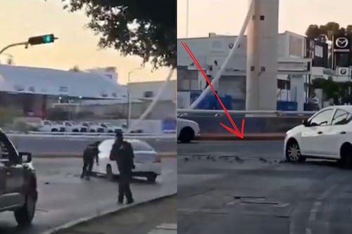 ¿Otro ataque? Reportan disparos y ponchallantas en plena vía pública de Guadalajara