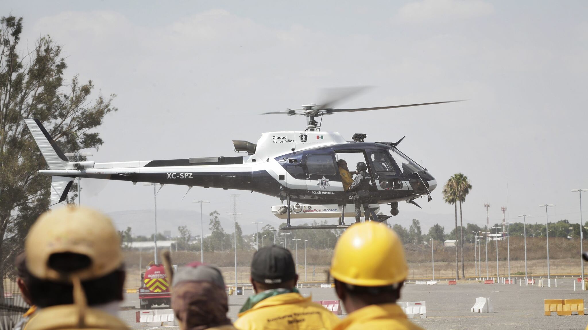 Además de los helicópteros de los municipios, las dependencias estatales también pondrán en operación sus vehículos aéreos.