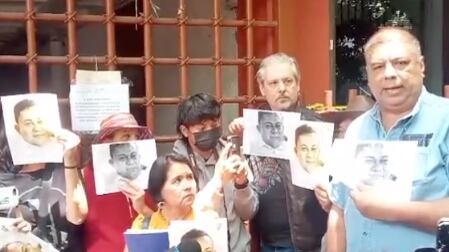 Los manifestantes destacaron que la violencia contra el gremio no sólo se observa en los asesinatos, sino también en desapariciones forzadas.