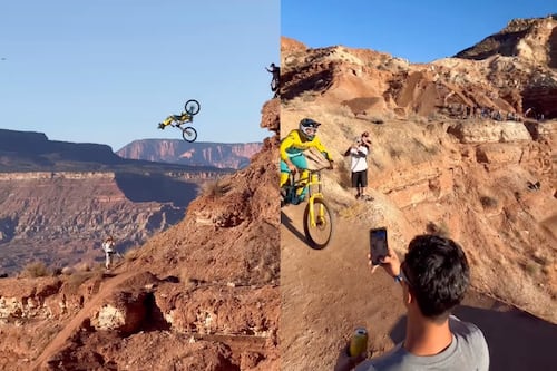 Adolf Silva sufre aterrador accidente en Red Bull Rampage al ejecutar un doble backflip