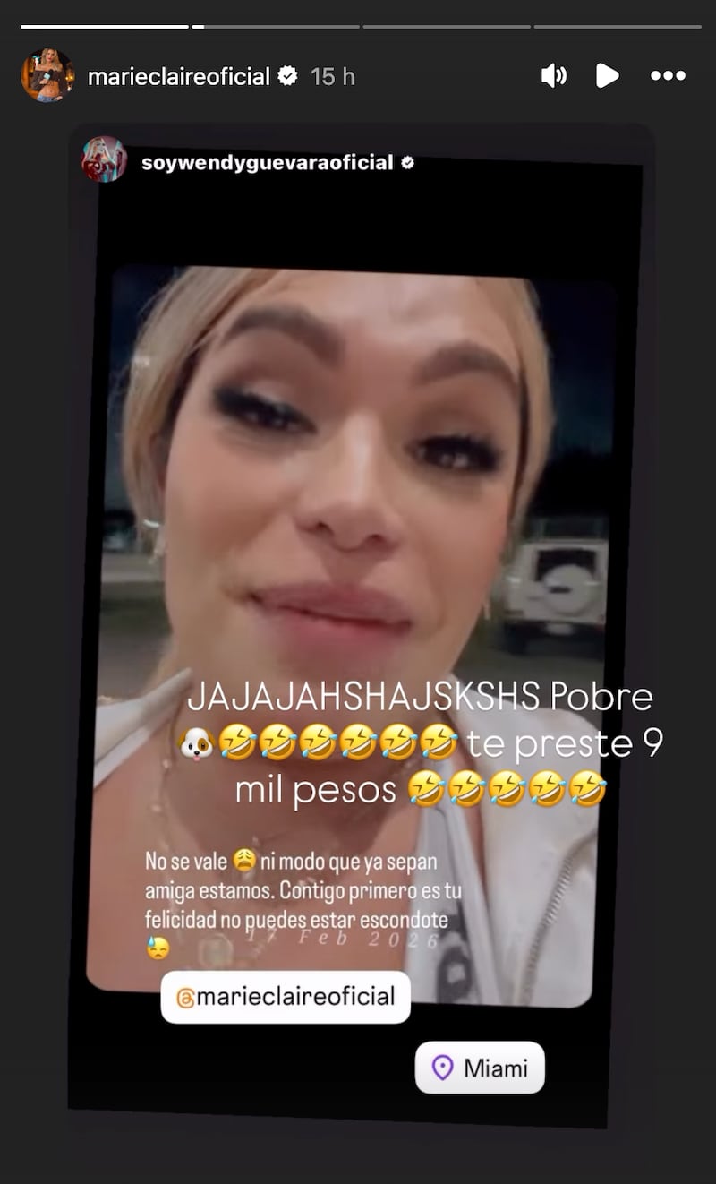 Historia de Marie Claire en Instagram