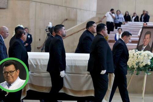 Fernando Valenzuela es recordado como un héroe durante su funeral