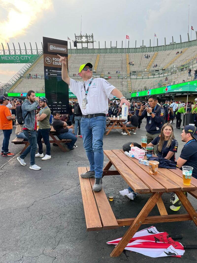 La afición se hace sentir en el GP de México
