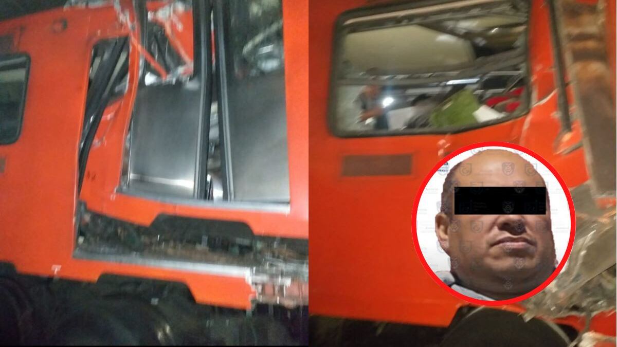 Resguardo domiciliario a conductor por choque de trenes Línea 3.