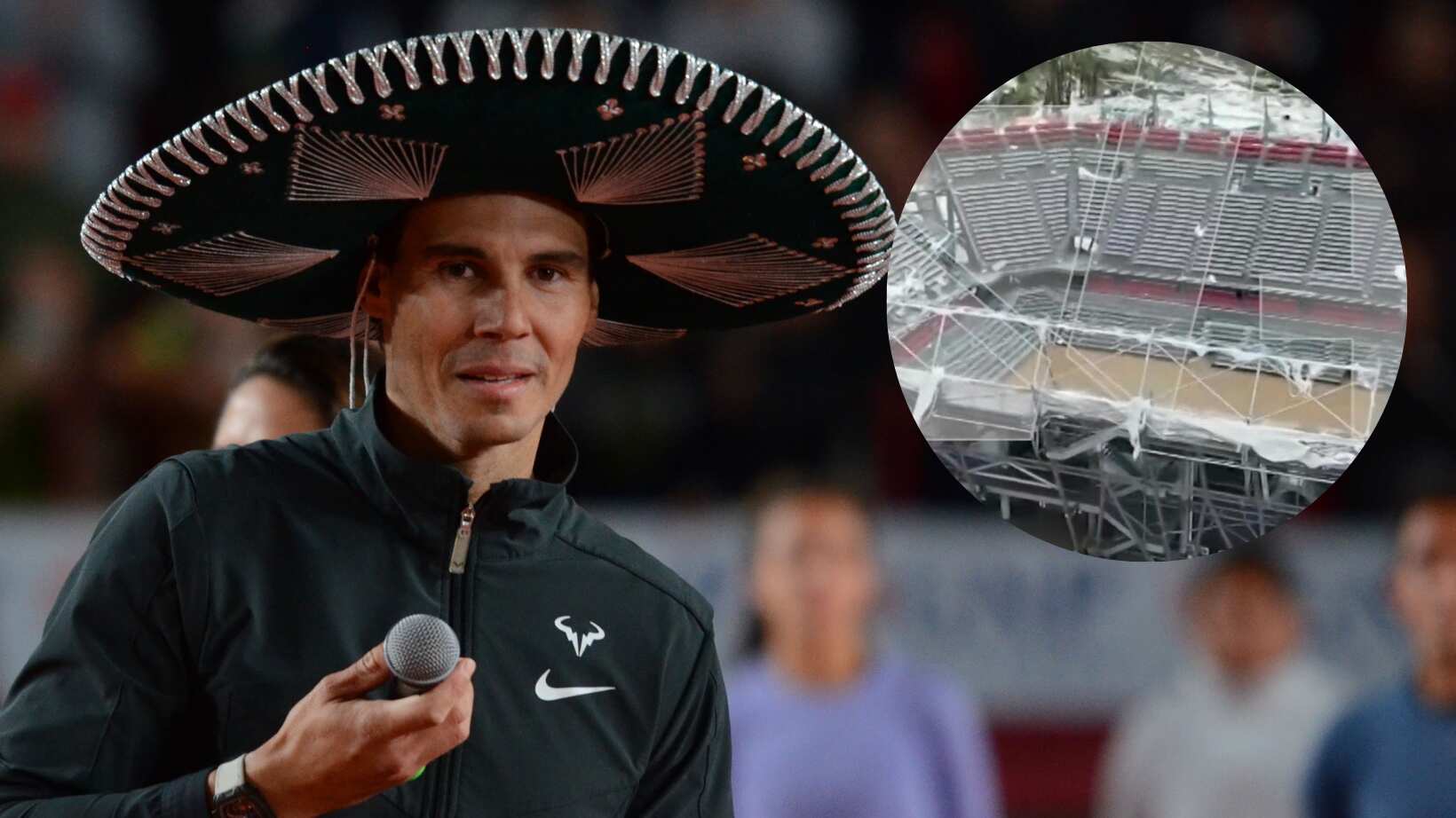 Rafael Nadal mandó mensaje de aliento al puerto de Acapulco, Guerrero.