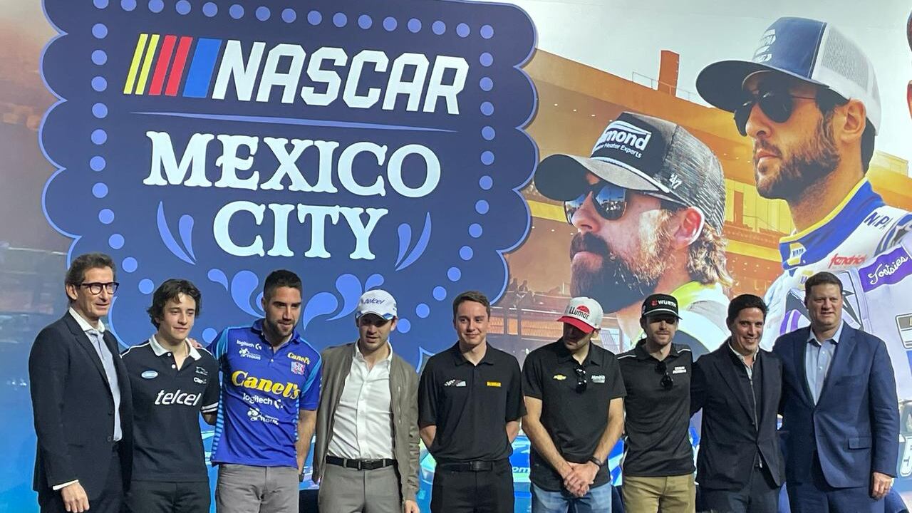 La Nascar tendrá carrera en México por primera ocasión.