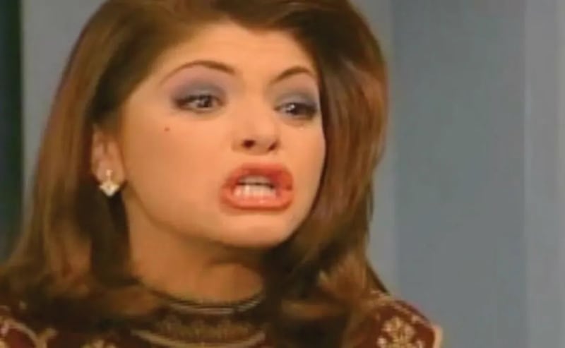 Itatí Cantoral interpretando a “Soraya Montenegro”