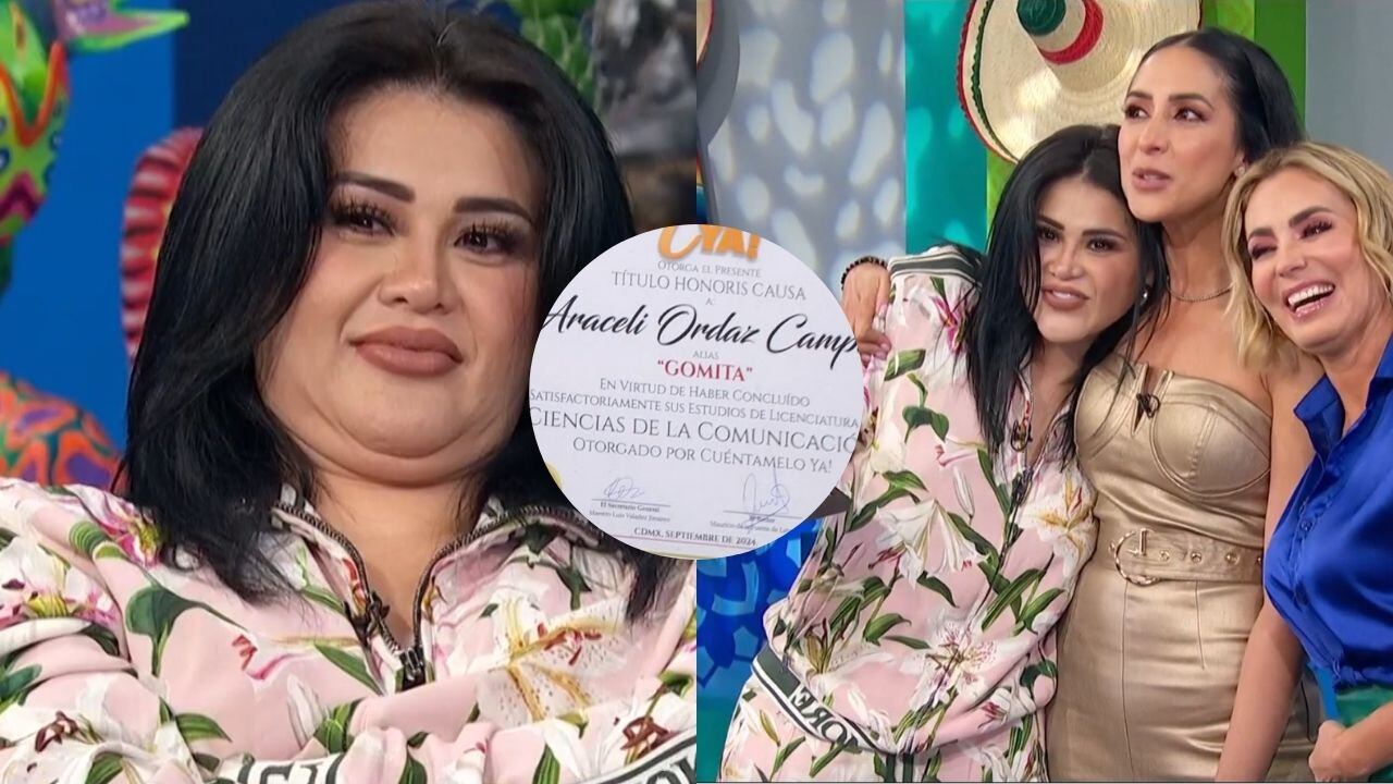 La conductora dijo que a partir de hoy la llamen Gomilic.