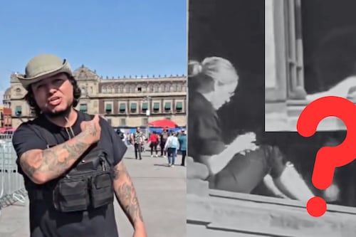 ¿Ya identificaron a la mujer que toma el sol en Palacio Nacional? Aparecen nuevos videos