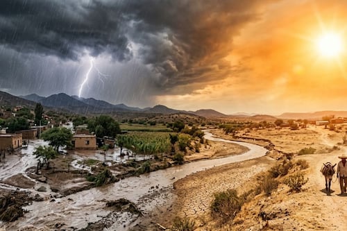 Protección Civil alerta por lluvias intensas y temperaturas superiores a 45 grados en México