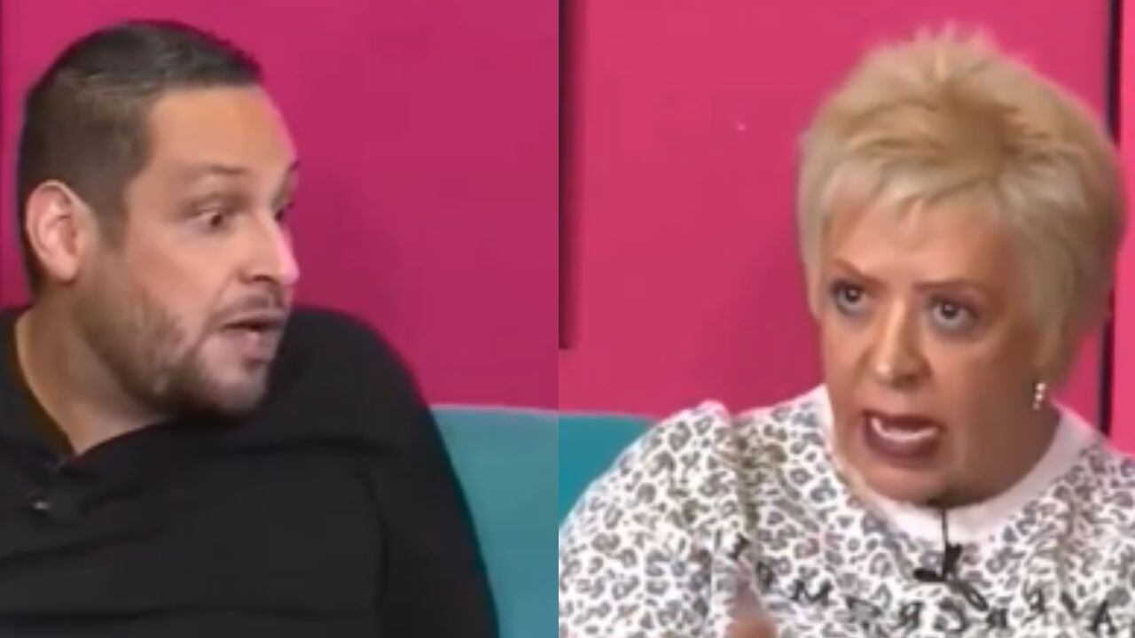 Verónica Gallardo discutió con uno de los conductores de Chisme TV.