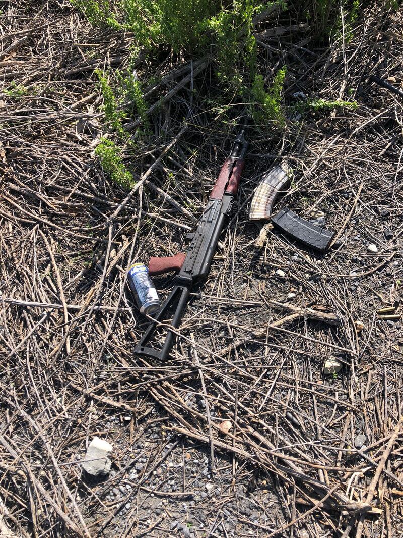 Fuerza Civil decomisó 12 armas largas.
