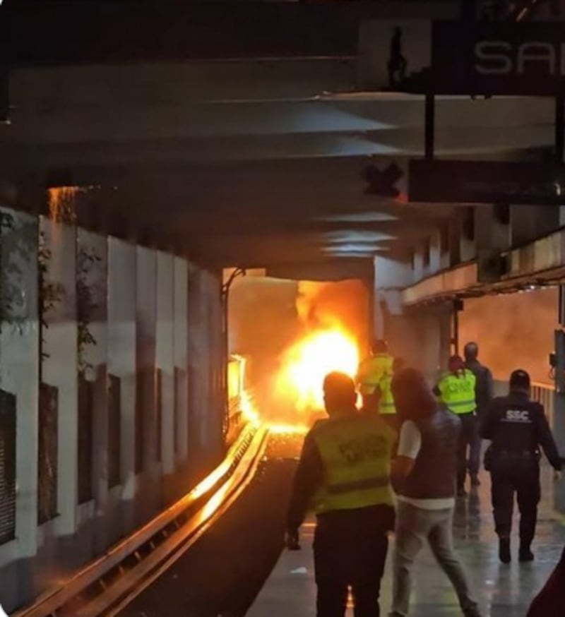 Explosión Línea 2 del Metro