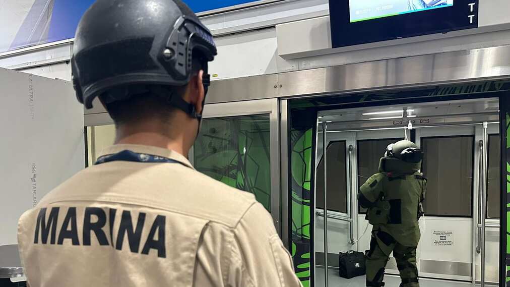 AIMC simulacro de bomba