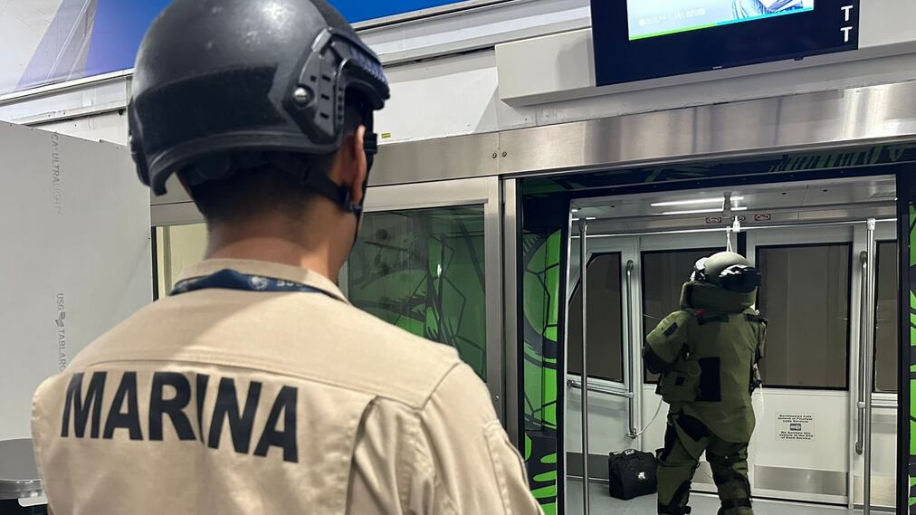 AIMC simulacro de bomba