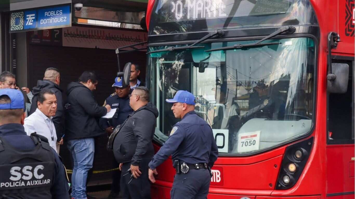 Robo en Metrobús