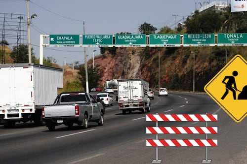 Atención: Habrá cierres en la GDL- Chapala por mantenimiento; prevén tres semanas