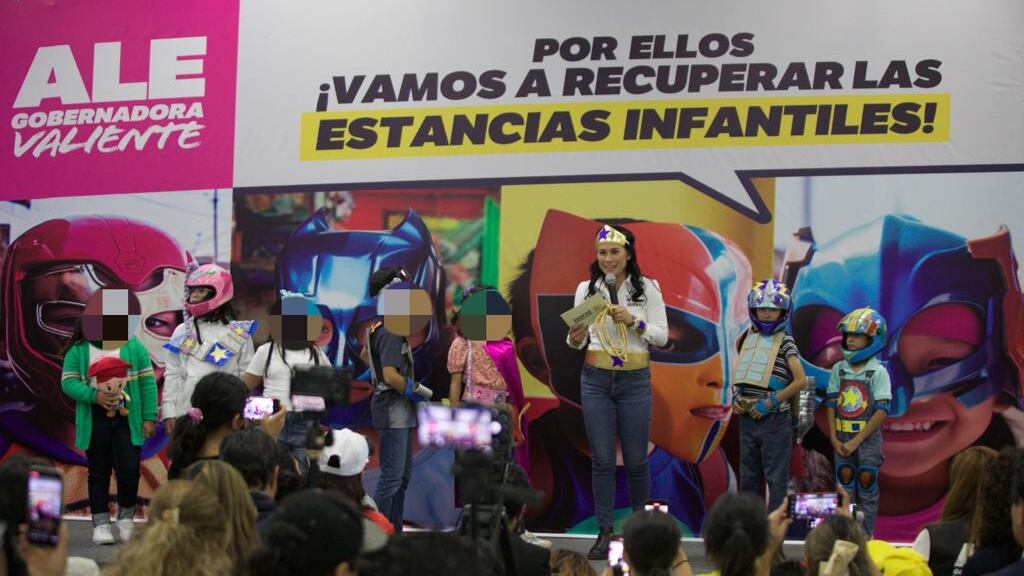 Alejandra de Moral se compromete a recuperar estancias infantiles