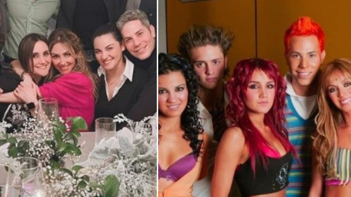 La agrupación RBD se reunió nuevamente en una cena