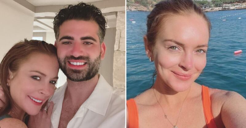 Así es la relación de Lindsay Lohan con su esposo Bader Shammas