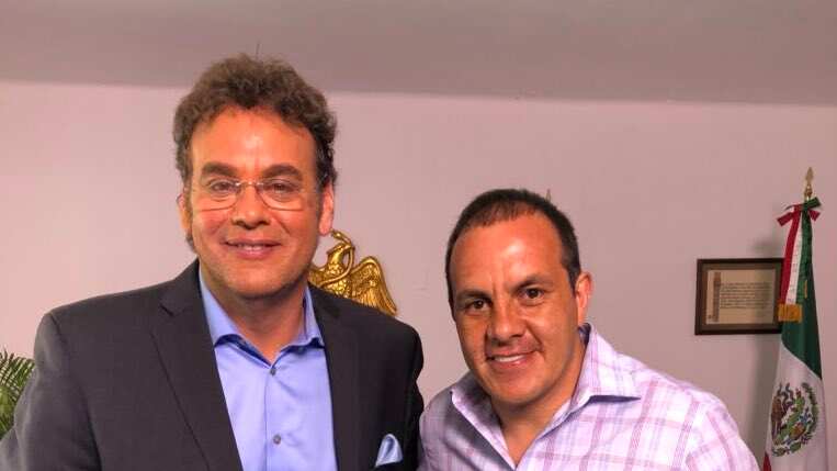 David Failtelson y Cuauhtémoc Blanco