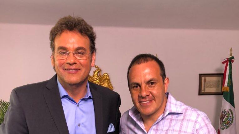 David Failtelson y Cuauhtémoc Blanco