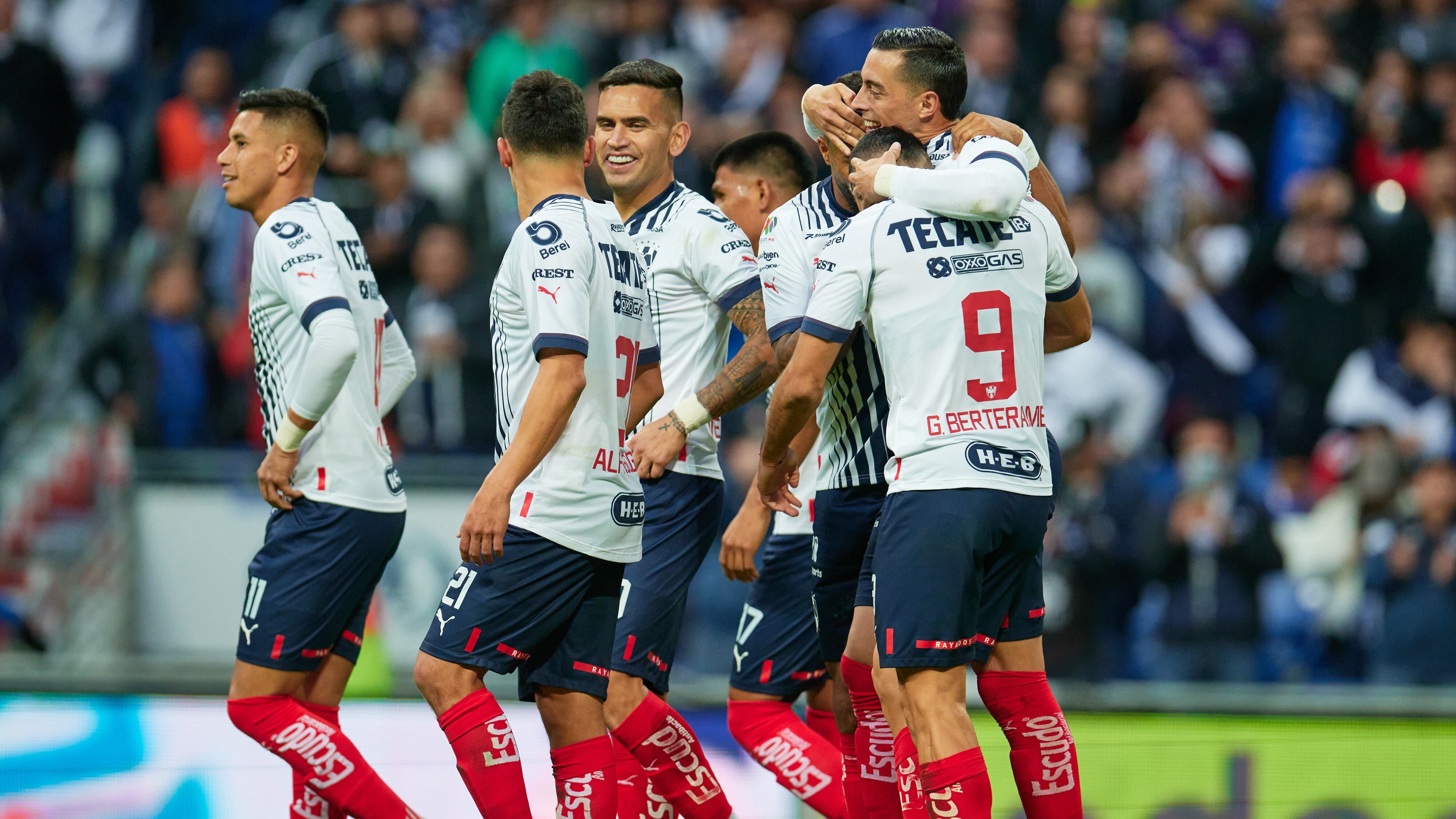 Monterrey vs Necaxa.